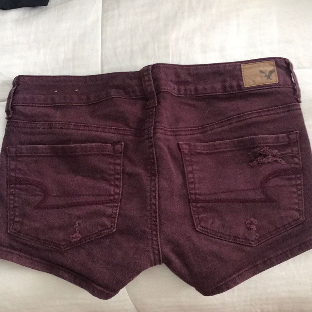 Maroon shorts